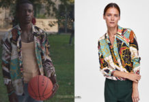 ICI TOUT COMMENCE : la chemise « patchwork de chaines » d’Enzo dans l’épisode 9