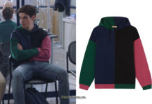 DEMAIN NOUS APPARTIENT : le sweat à capuche colorblock de Gabriel dans l’épisode 789