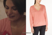 ICI TOUT COMMENCE : le pull rose de Noémie dans l’épisode 1