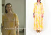 IL EST ELLE : la robe jaune de Sabine au début de la partie 1