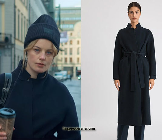 LOVE & ANARCHY : Sofie’s navy coat in S1E04