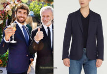 ICI TOUT COMMENCE : le blazer de Lisandro Iñesta au mariage de Salomé