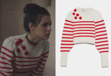 ICI TOUT COMMENCE : la marinière rouge de Célia dans l’épisode 30