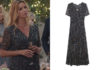 ICI TOUT COMMENCE : la robe marine à motifs de Chloé pour le déjeuner de Noël dans l’épisode 40