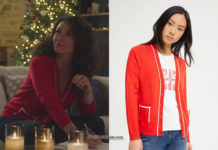 ICI TOUT COMMENCE : le gilet rouge à liserés blancs de Clotilde dans l’épisode 19