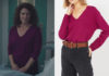 ICI TOUT COMMENCE : le pull fuchsia de Clotilde dans le générique