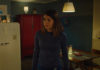 HOME FOR CHRISTMAS : Johanne’s blue Christmas sweater in S2E01