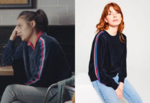 DEMAIN NOUS APPARTIENT : le sweat en velours de Noor dans l’épisode 826