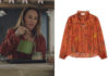 ICI TOUT COMMENCE : la chemise rouge orange de Rose