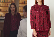 ICI TOUT COMMENCE : la blouse imprimée de Rose dans l’épisode 25