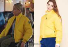 DEMAIN NOUS APPARTIENT : la veste jaune de Solenne dans l’épisode 810