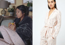 DEMAIN NOUS APPARTIENT : le pyjama oiseaux de Soraya dans l’épisode 810