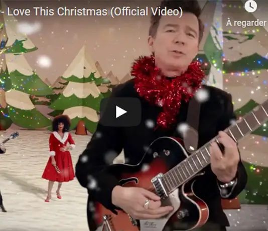 CHRISTMAS SONG OF THE DAY : Love this Christmas by Rick Astley