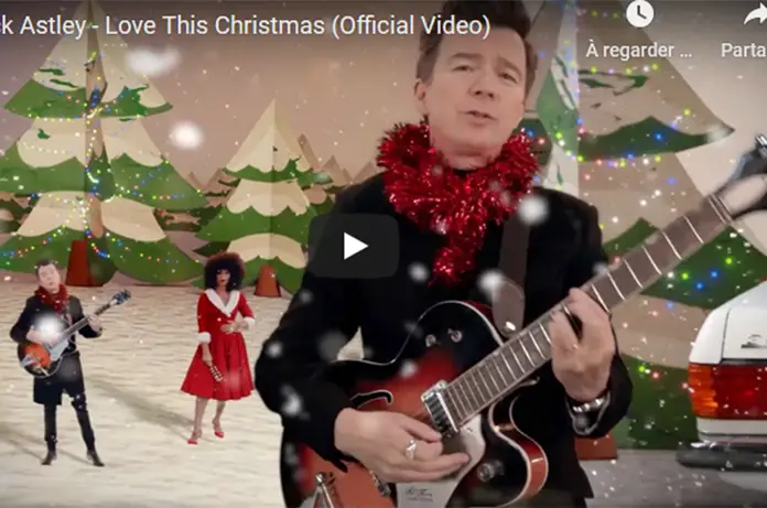CHRISTMAS SONG OF THE DAY : Love this Christmas by Rick Astley