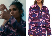 THE WILDS : Fatin’s camo corduroy jacket in S1E01