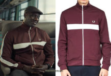 LUPIN : la veste bordeaux d’Assane Diop dans l’épisode 5