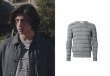 ICI TOUT COMMENCE : le pull gris rayé de Jérémy dans l’épisode 47