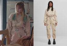 DEMAIN NOUS APPARTIENT : l’ensemble imprimé tigres de Judith dans l’épisode 835