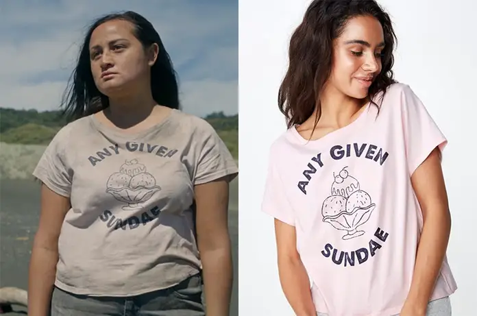 THE WILDS : Martha’s sundae print t-shirt in S1E07
