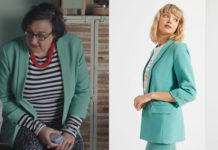 DEMAIN NOUS APPARTIENT : le blazer vert amande de Mona dans l’épisode 843