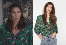 DEMAIN NOUS APPARTIENT : la chemise verte à fleurs de Morgane dans l’épisode 832