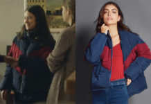 SPIDES : Nora’s blue and red jacket in S1E02