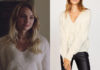 ICI TOUT COMMENCE : le pull blanc ajouré de Salomé dans l’épisode 55