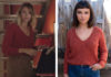 ICI TOUT COMMENCE : le pull rouge brique de Salomé dans l’épisode 18