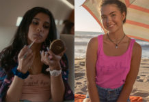 THE WILDS : Fatin’s « girl bye girl » print tank top in S1E01