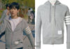 RUN ON : Ki Seon-gyeom’s grey hoodie in S1E01
