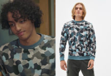 DEMAIN NOUS APPARTIENT : le sweat camouflage d’Isam dans l’épisode 861