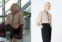 UN SI GRAND SOLEIL : la blouse rose à pois de Johanna dans l’épisode 569