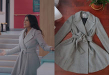 DEMAIN NOUS APPARTIENT : le manteau gris de Soraya dans l’épisode 848