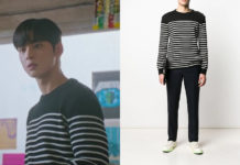 TRUE BEAUTY : Lee Su-Ho’s striped sweater in S1E1