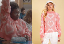 L’École de la vie : le pull cœur de Chloé dans l’épisode 1