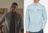 ICI TOUT COMMENCE : la chemise en denim de Gaëtan dans l’épisode 91