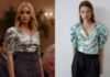 GINNY & GEORGIA : Georgia’s Floral Puffed Sleeve Shirt in S1E04