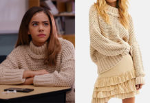 GINNY & GEORGIA : Ginny’s Beige sweater in S1E08