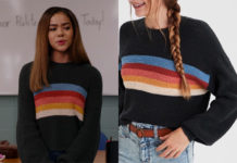 GINNY & GEORGIA : Ginny ‘s rainbow sweater in S1E08
