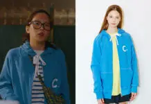 TRUE BEAUTY : Ju-kyung’s blue hoody in S1E02