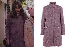 DEMAIN NOUS APPARTIENT : le manteau multicolore de Justine dans l’épisode 881