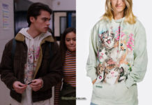GINNY & GEORGIA : Marcus’s kitten hooded sweatshirt in S1E07