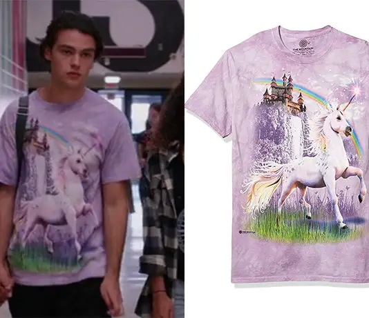 Ginny and Georgia : Marcus Baker’s unicorn print tee in S1E02