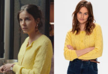 DEMAIN NOUS APPARTIENT : le cardigan jaune de Roxane dans l’épisode 881