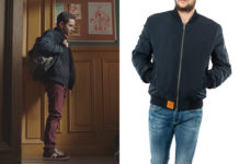 DEMAIN NOUS APPARTIENT : le bomber bleu marine de Timothée dans l’épisode 878