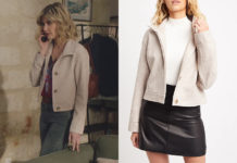 ICI TOUT COMMENCE : la veste beige de Constance dans l’épisode 119