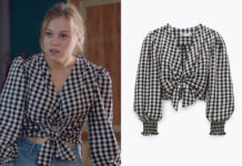 Léo Matteï, Brigade des mineurs : la blouse vichy d’Éloïse dans l’épisode 32