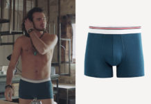 DEMAIN NOUS APPARTIENT : le boxer bleu pétrole d’Hadrien dans l’épisode 911