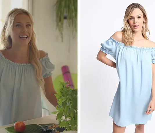 Lena, rêve d’étoile : la robe bleue de Léna dans l’épisode 3×09