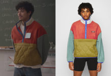 L’ÉCOLE DE LA VIE : le sweat polaire orange de Malik dans le premier épisode